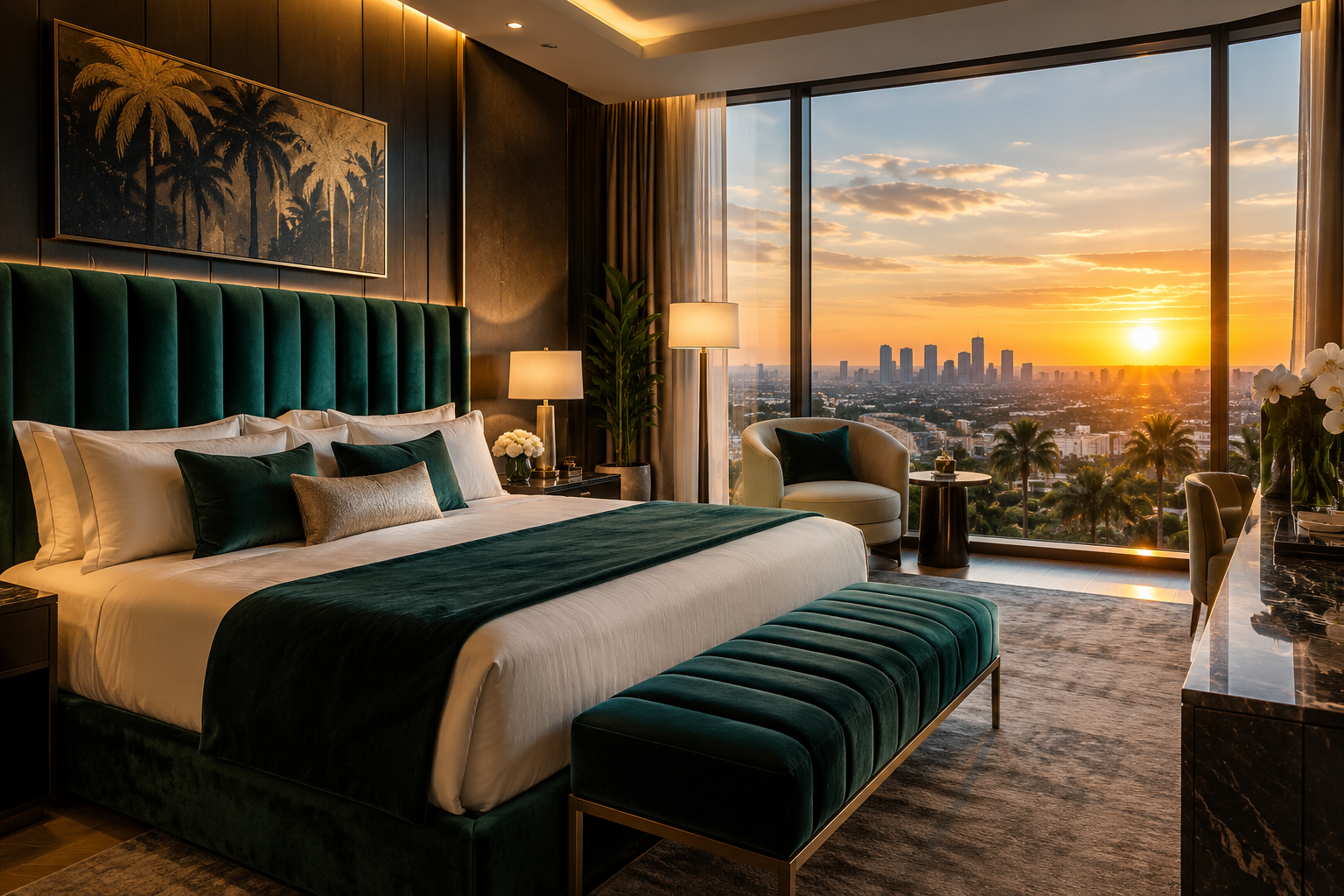 The Sun Rose West Hollywood Hotel room