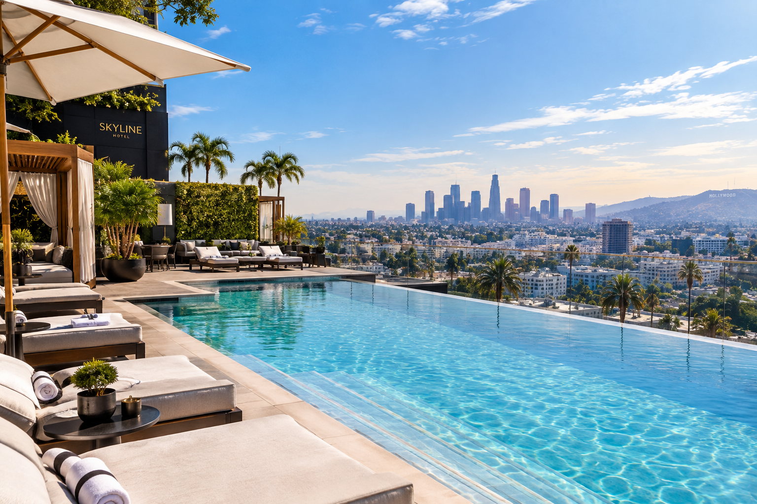 The Sun Rose West Hollywood lobby 