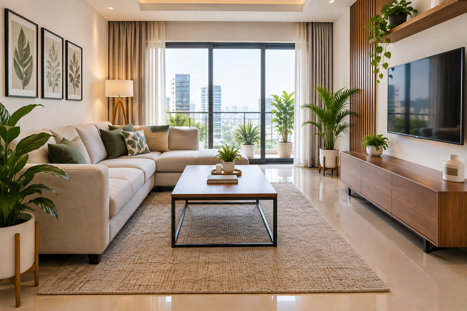 style modern apartment living room